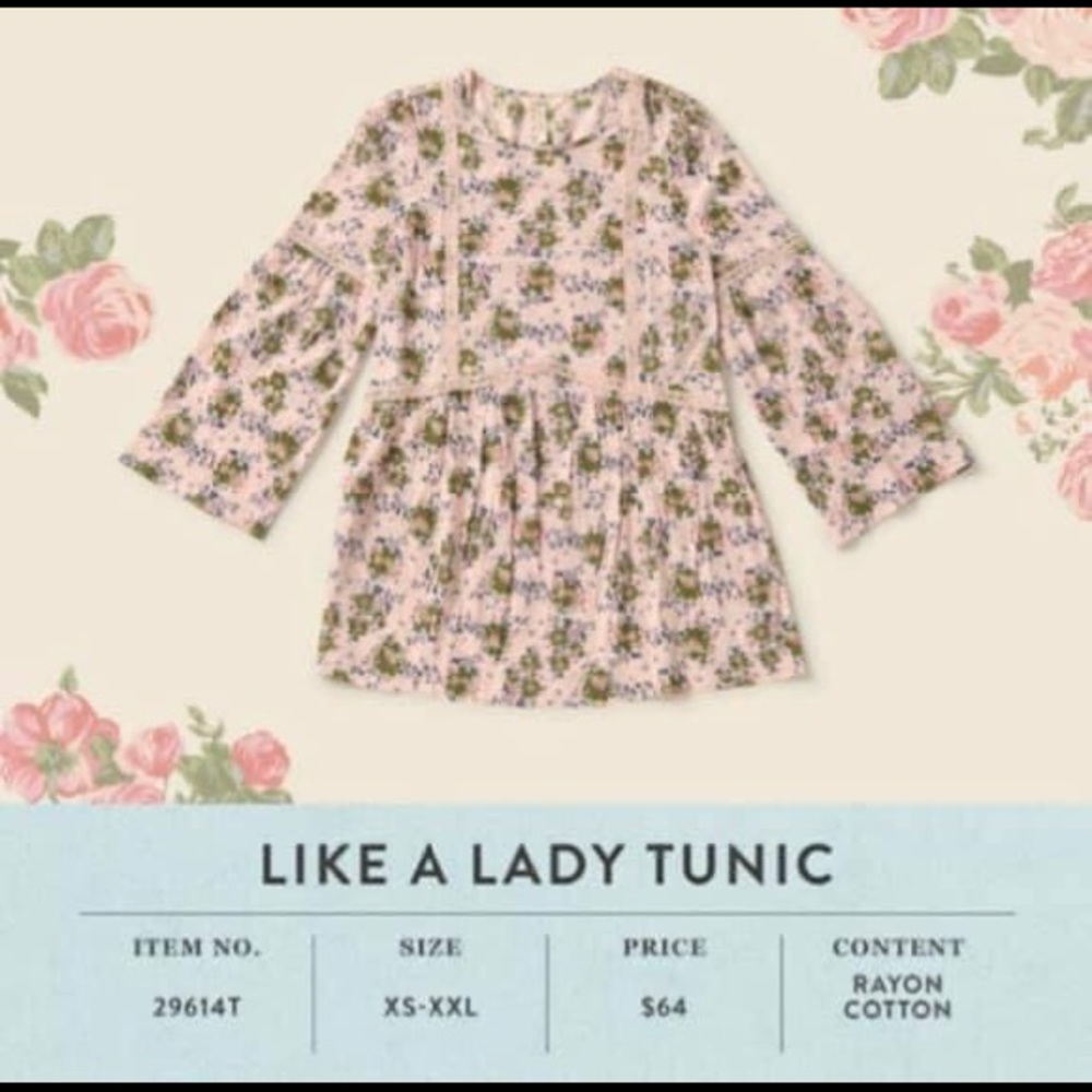 💙 Matilda Jane Like a Lady Tunic XS